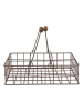 Clayre & Eef Mand zwart - (B)34 x (H)19 x (D)8 cm