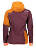 ORTOVOX Softshelljas "Col Becchei" oranje/bordeaux