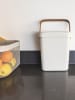 Kitchen Move Mülleimer "Boden" in Weiß - 5 l