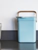 Kitchen Move Mülleimer "Boden" in Hellblau - 5 l
