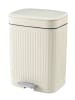 Kitchen Move Pedaalemmer "Aura" wit - 12 l