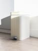 Kitchen Move Pedaalemmer "Aura" wit - 12 l