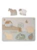 Jollein 6tlg. Holz-Puzzle "Farm" - ab 18 Monaten