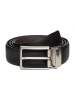Polo Club Leren riem zwart/bruin