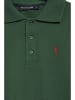 Polo Club 3er-Set: Poloshirts in Grün/ Schwarz/ Dunkelblau