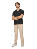 Polo Club Shirt in Schwarz