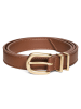 Polo Club Leren riem lichtbruin