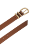 Polo Club Leren riem lichtbruin