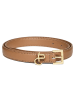 Polo Club Leren riem lichtbruin