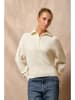 Polo Club Sweter w kolorze kremowym