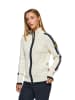 Polo Club Cardigan in Creme/ Dunkelblau