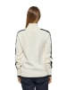 Polo Club Cardigan in Creme/ Dunkelblau