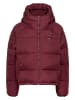 TOMMY JEANS Winterjacke in Bordeaux