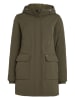 TOMMY JEANS Übergansmantel in Khaki