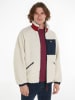 TOMMY JEANS Fleecejacke in Creme