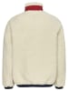 TOMMY JEANS Fleecejacke in Creme