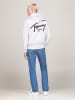 TOMMY JEANS Hoodie in Hellgrau