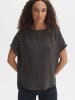 OPUS Bluse in Braun/ Schwarz