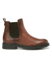 Marc O'Polo Shoes Leder-Chelsea-Boots in Hellbraun