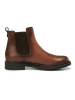 Marc O'Polo Shoes Leder-Chelsea-Boots in Hellbraun