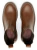 Marc O'Polo Shoes Skórzane sztyblety w kolorze jasnobrązowym