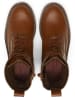 Marc O'Polo Shoes Skórzane botki w kolorze jasnobrązowym