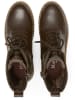 Marc O'Polo Shoes Skórzane botki w kolorze brązowym