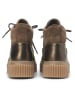 Marc O'Polo Shoes Skórzane botki w kolorze jasnobrązowym