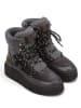 Marc O'Polo Shoes Leder-Winterboots in Anthrazit