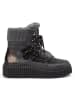 Marc O'Polo Shoes Skórzane botki zimowe w kolorze antracytowym