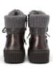 Marc O'Polo Shoes Leren winterboots antraciet
