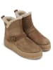 Marc O'Polo Shoes Leder-Winterboots in Hellbraun