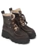 Marc O'Polo Shoes Leder-Winterboots in Anthrazit