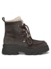 Marc O'Polo Shoes Leder-Winterboots in Anthrazit