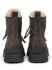 Marc O'Polo Shoes Leder-Winterboots in Anthrazit