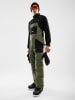 Siroko Ski-/ Snowboardhose "B1" in Khaki/ Schwarz