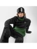 Siroko Softshell-ski-/snowboardjas "W1" zwart/groen