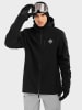 Siroko Softshell-ski-/snowboardjas "W2" zwart