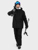 Siroko Softshell-ski-/snowboardjas "W4" zwart