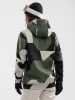 Siroko Softshell-ski-/snowboardjas "W1-W" kaki/grijs
