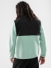 Siroko Fleece vest "Stoos" zwart/turquoise