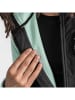 Siroko Fleecejacke "Stoos" in Schwarz/ Türkis