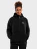 Siroko Fleecehoodie "Avoriaz" in Schwarz