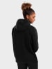 Siroko Fleecehoodie "Avoriaz" in Schwarz