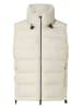 Ecoalf Doorgestikte bodywarmer crème