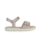Geox Leder-Sandalen "Haiti" in Rosé