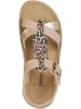Geox Sandalen "Costarei" in Rosa/ Gold