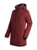 Maier Sports 3-in1-Funktionsmantel "Gerdi" in Rot/ Schwarz