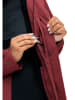 Maier Sports 3-in-1 functionele mantel "Gerdi" rood/zwart