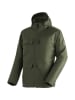 Maier Sports 3in1-Funktionsjacke "Wout" in Khaki/ Schwarz